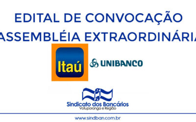 EDITAL ASSEMBLEIA EXTRAORDINÁRIA ESPECÍFICA