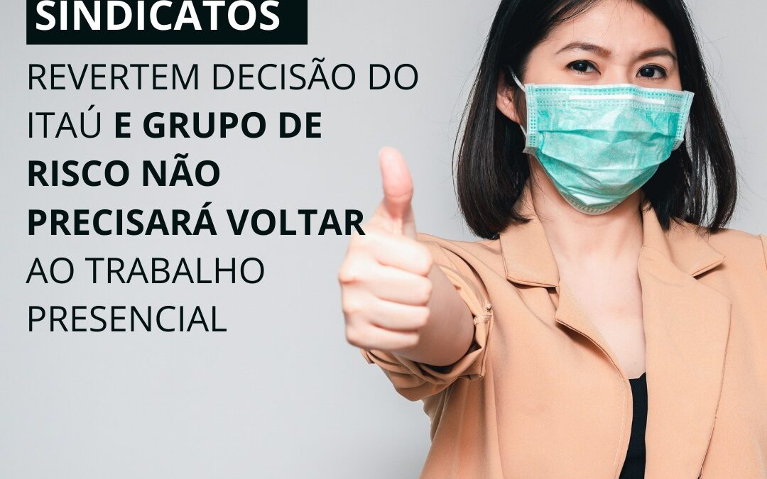 COE e GT Saúde do Itaú avançam em negociações sobre protocolos de segurança sanitária