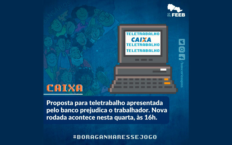 Teletrabalho: CEE recusa proposta apresentada pelo banco