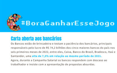 Carta Aberta aos Bancários