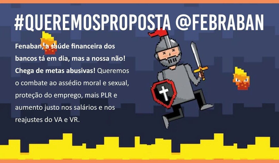 TUITAÇO HOJE – FEBRABAN QUEREMOS PROPOSTA