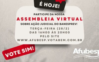 Afubesp: Vote sim para contratação de escritório especializado em previdência complementar