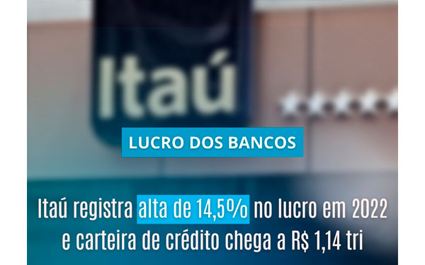 Itaú lucra mais de 30 bi em 2022