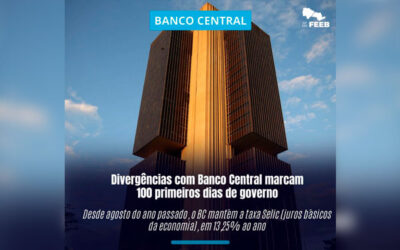 Divergências com Banco Central marcam 100 primeiros dias de governo