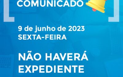 Não haverá expediente