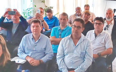 Reunião com Bradesco para tratar de planos de saúde e dentário.