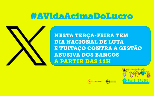 Dia de luta para denunciar a gestão abusiva dos bancos