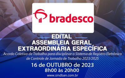 Bradesco – ASSEMBLEIA GERAL EXTRAORDINÁRIA ESPECÍFICA