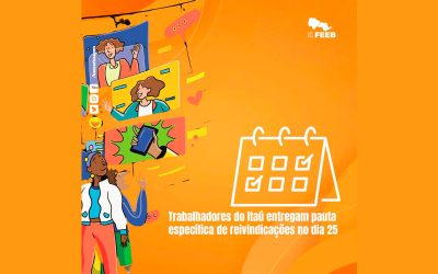 Trabalhadores do Itaú entregam pauta específica de reivindicações no dia 25