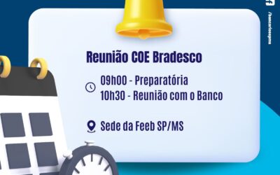 Dirigentes da COE Bradesco da Feeb SP/MS se reúnem com RH do banco
