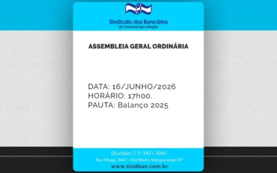 Assembléia Geral Ordinária