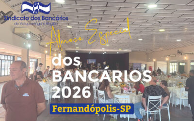 Almoço Especial dos Bancários reúne categoria em Fernandópolis