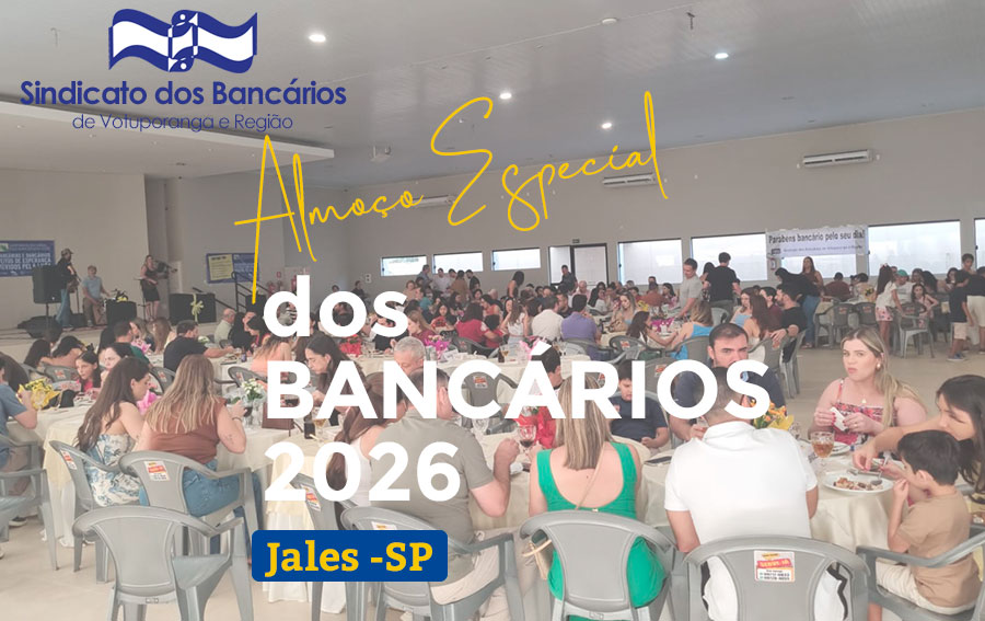 Almoço Especial dos Bancários reúne categoria em Jales