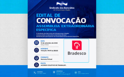 EDITAL DE CONVOCAÇÃO ASSEMB. EXTR. ESPECÍFICA BRADESCO