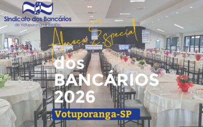 Almoço Especial dos Bancários reúne categoria em Votuporanga